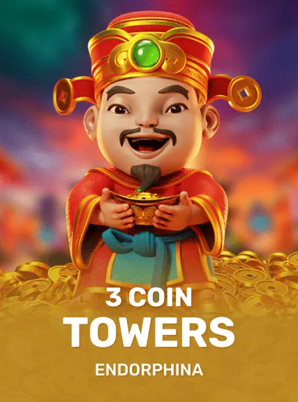 3 Coin Towers slot by Endorphina at Falcon